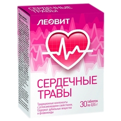 Купить Леовит Сердечные Травы таб №30