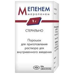 Купить Мепенем пор д/р-ра д/в/в введ 1г №1