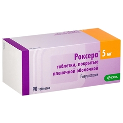 Купить Роксера таб ппо 5мг №90