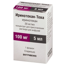 Купить Иринотекан-Тева конц д/р-ра д/инф 20мг/мл 5мл №1
