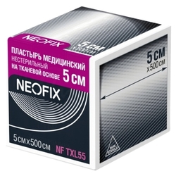 Купить Неофикс пластырь фиксир 5смX500см тканев осн