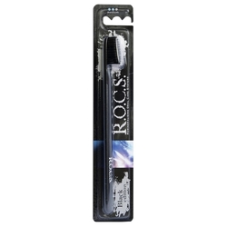 Купить ЗУБНАЯ ЩЕТКА ROCS BLACK EDITION CLASSIC MEDIUM