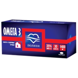 Купить Омега-3  капс 1400мг №30