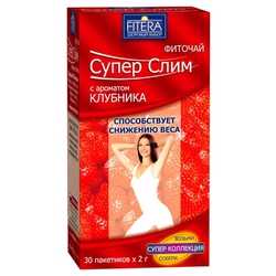 Купить Фиточай Супер Слим  2г №20 клубника