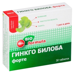 Купить Гинкго Билоба Форте таб №30