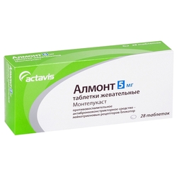 Купить Алмонт таб жев 5мг №28