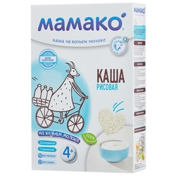 Купить Мамако каша на коз молоке 200г рисовая с 4 мес