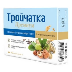 Купить Тройчатка Премиум капс 400мг №40
