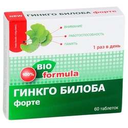 Купить Гинкго Билоба Форте таб №60