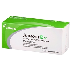 Купить Алмонт таб жев 4мг №98