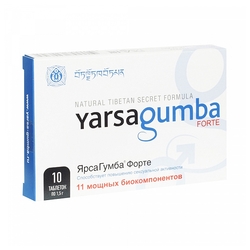 Купить Ярсагумба Форте таб 1,5г №10