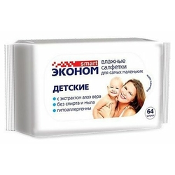 Купить Эконом Смарт салфетки влаж д/дет №64