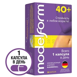 Купить Модельформ 40+ капс №30 д/похудения