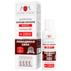 Купить ЛОШАДИНАЯ СИЛА ШАМПУНЬ П/ПЕРХОТИ ФОРТЕ С КЕТОКОНАЗОЛОМ 2% 100МЛ
