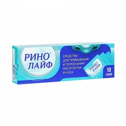 Купить Ринолайф ср-во д/промыв и орош носа  пак-саше №10