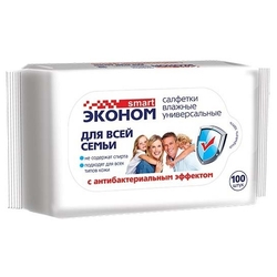 Купить Эконом Смарт салфетки влаж №70 д/всей семьи