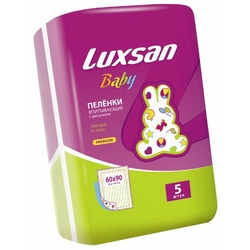 Купить ПЕЛЕНКИ  LUXSAN  дет с рисунком 60Х90 №20