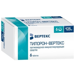 Купить Тилорон-Вертекс таб ппо 125мг №6