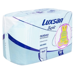 Купить ПЕЛЕНКИ ВПИТЫВ. LUXSAN Basik/norma 40Х60 №30