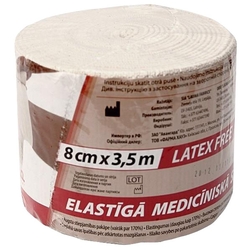 Купить Лаума бинт эласт 8смX3,5м высок растяж с застежками