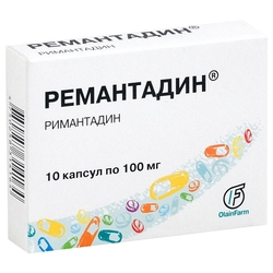 Купить Ремантадин капс 100мг №10