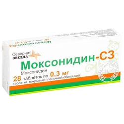 Купить Моксонидин-СЗ таб ппо 300мкг №28