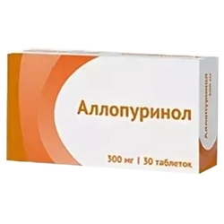 Купить АЛЛОПУРИНОЛ ТАБ 300МГ N30 ОЗОН