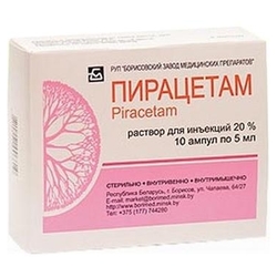 Купить Пирацетам р-р д/в/в и в/м введ 200мг/мл 5мл №10