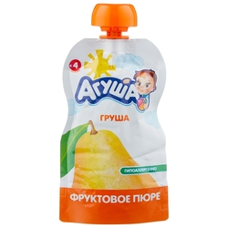 Купить Агуша пюре фруктовое 90г с 4 мес груша