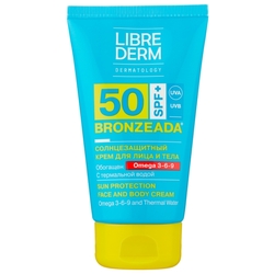 Купить Либридерм Бронзиада крем 150мл SPF 50 омега 3-6-9