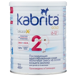 Купить Кабрита 2 Gold смесь сух на коз молоке 400г