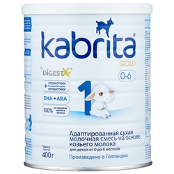 Купить Кабрита 1 Gold смесь сух на коз молоке 400г