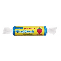 Купить Витатека Аскорбинка Детская с Сахаром таб крутка 2,9г №10 вкус малины