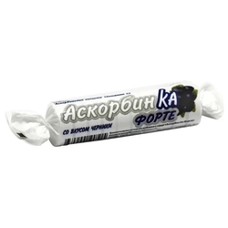 Купить Аскорбин Ка Форте черника таб жев №10
