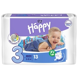 Купить Белла Бэби Хэппи  подгузники д/детей р.3 №13 5-9 кг