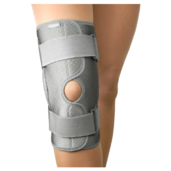 Купить B.Well Ortho бандаж д/колен суст согрев р.XL Арт.W-3320 серый с шарнирами