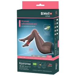 Купить B.Well Care колготки 2 кл компрес д/берем р.4 Арт.JW-327 черн