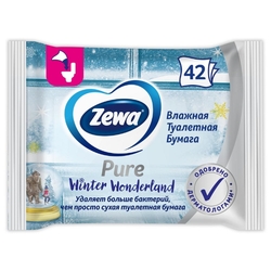 Купить ZEWA PURE ВЛАЖНАЯ ТУАЛЕТНАЯ БУМАГА N42