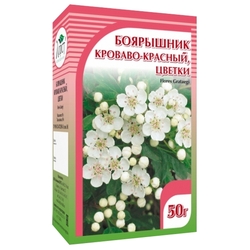 Купить Боярышник цветки пач 50г кроваво-красный