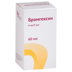 Купить Бромгексин р-р д/внутр примен 4мг/5мл 60мл