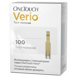 Купить Тест-полоски One Touch Verio №100