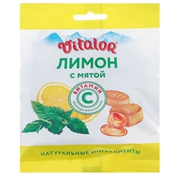 Купить Виталор карамель леденц 60г вит С и мята