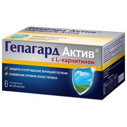 Купить Гепагард Актив капс 0,36г №120