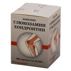 Купить Глюкозамин-хондроитиновый комплекс 0.32 капс №90
