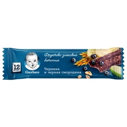 Купить 0140 GERBER БАТОНЧИКЧЕРНИКАЧЕРНСМОРОД 20Х25Г, 360 ДНЕЙ