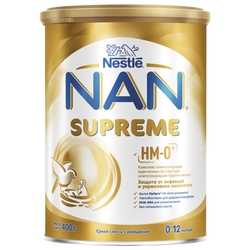 Купить Нан Supreme смесь молочн сух 400г 0+ мес