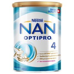 Купить Нан 4 Optipro напиток молочный сух 400г 18+ мес