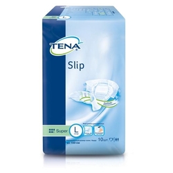 Купить TENA СЛИП СУПЕР ПОДГУЗНИКИ ДЛЯ ВЗРОСЛЫХ Р.M 73-122СМ N10