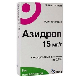 Купить Азидроп капли глазн 15мг/г №6