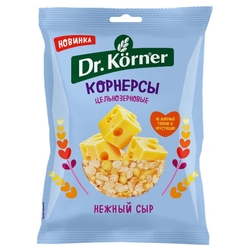 Купить ЧИПСЫ ДОКТОР КЕРНЕР КУКУРУЗ-РИС 50Г СЫР